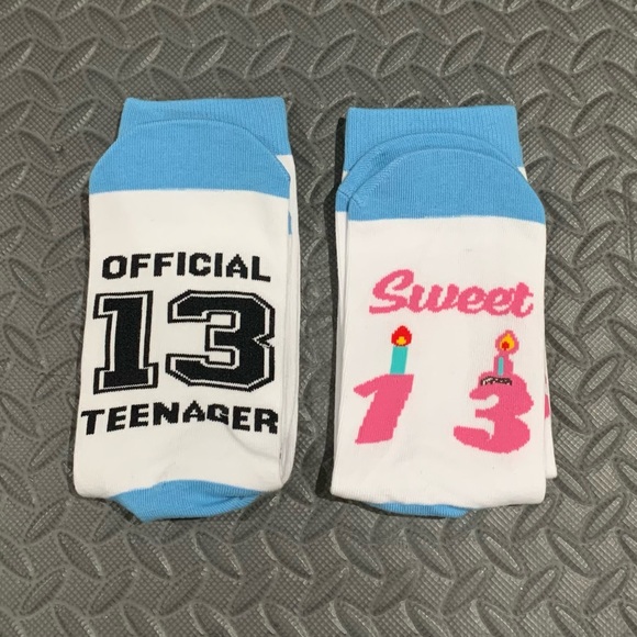 NWOT Fun Socks for the Teenager - 2 pairs O/S. - Picture 3 of 6